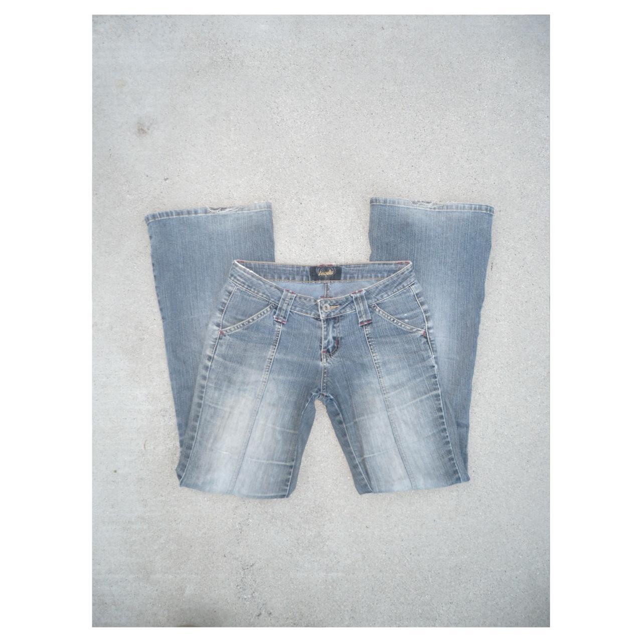 lowrise bootcut jeans (i love these) ★ — perfect... - Depop