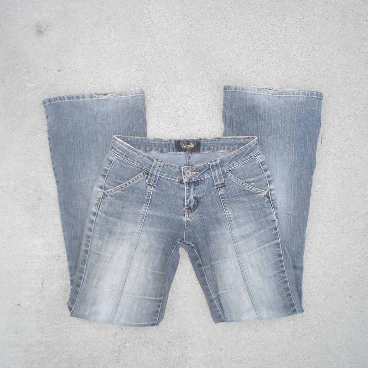 lowrise bootcut jeans (i love these) ★ — perfect... - Depop