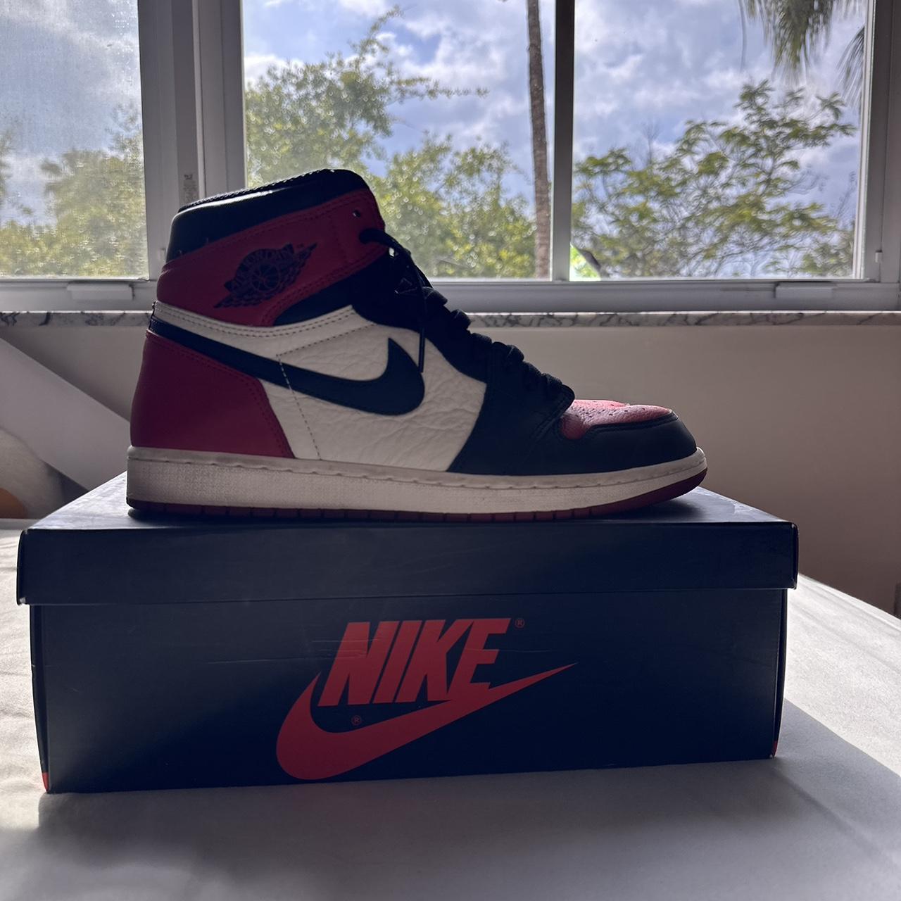 jordan1 bred toe