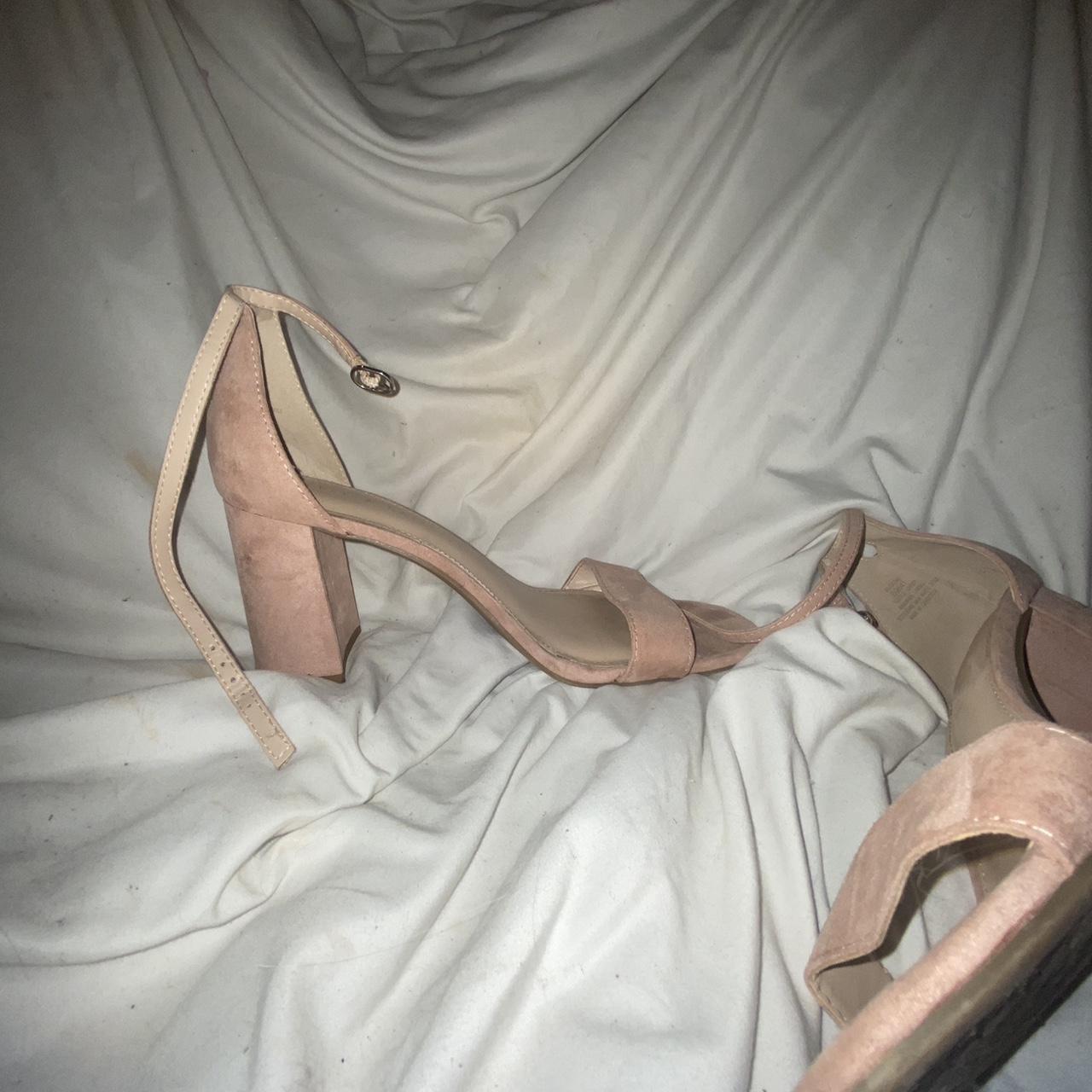 Tan store prom heels