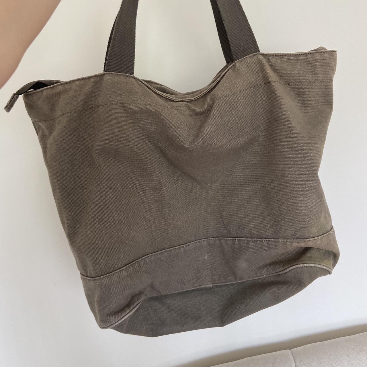 Country road Heritage tote shopper bag. Khaki green.... - Depop