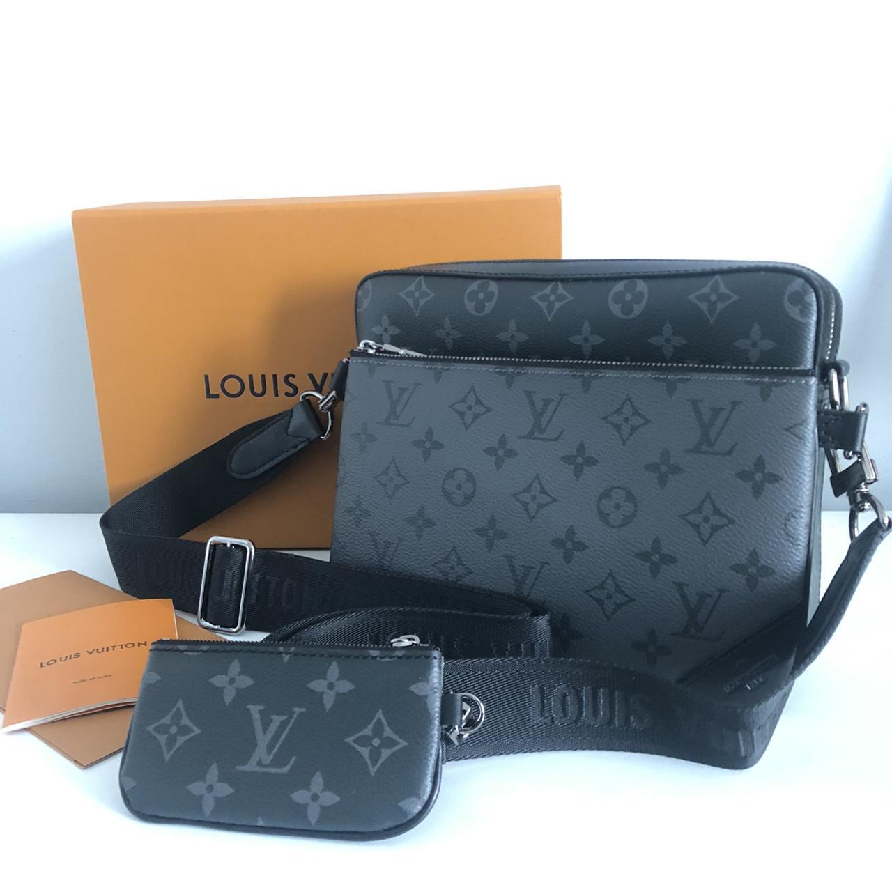 Louis Vuitton Trio Messenger Bag Used a couple... - Depop