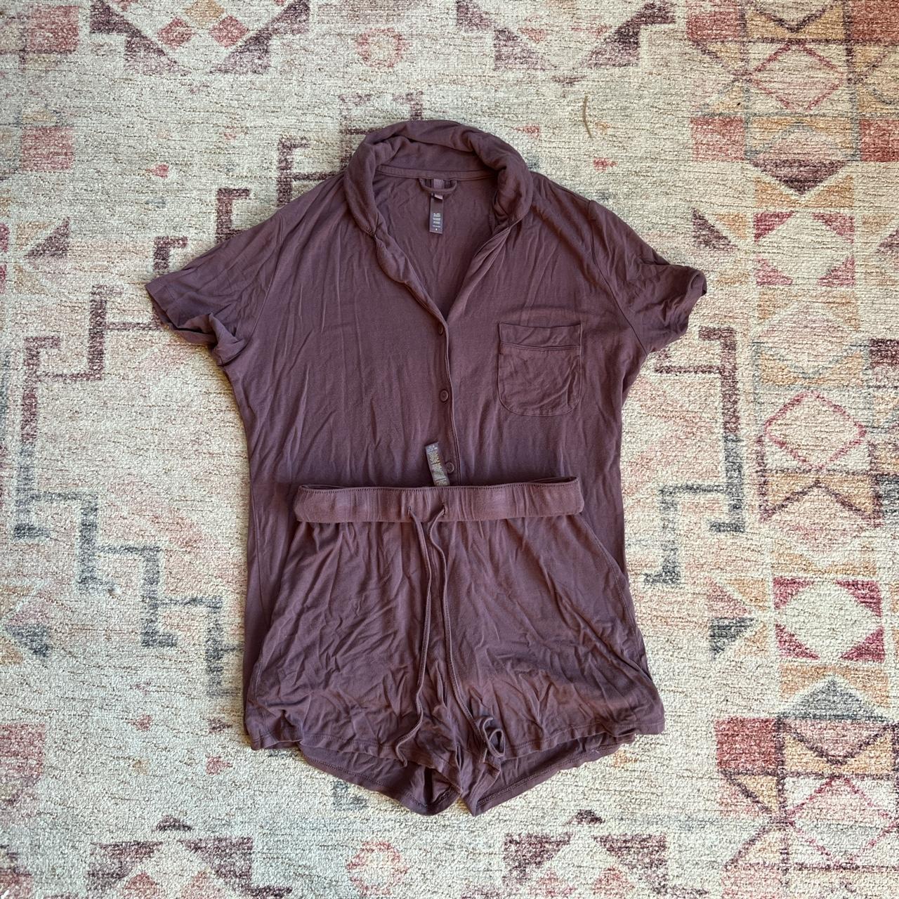 Skims original Outdoor collection sweat shorts onyx - Depop