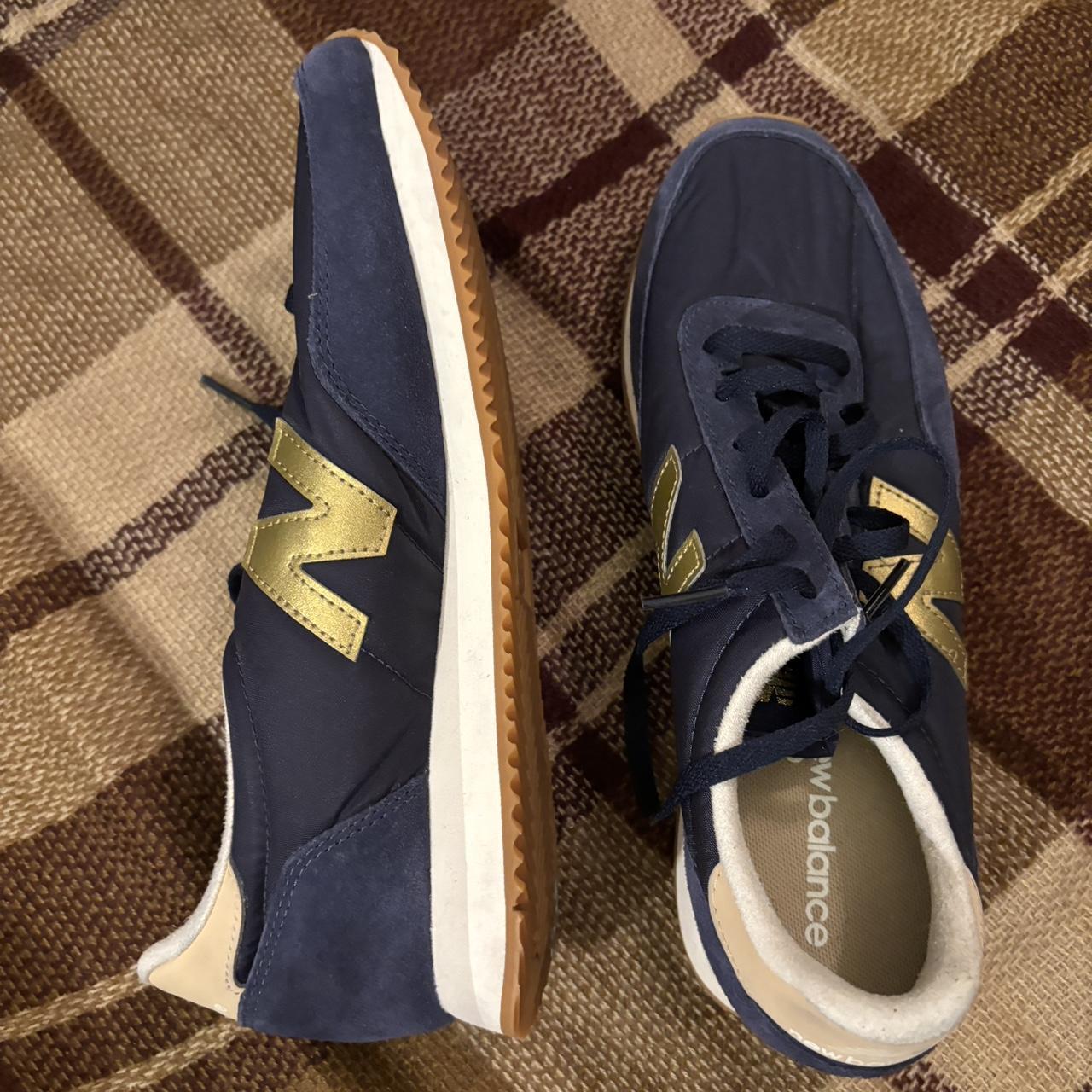 new balance blue shoes