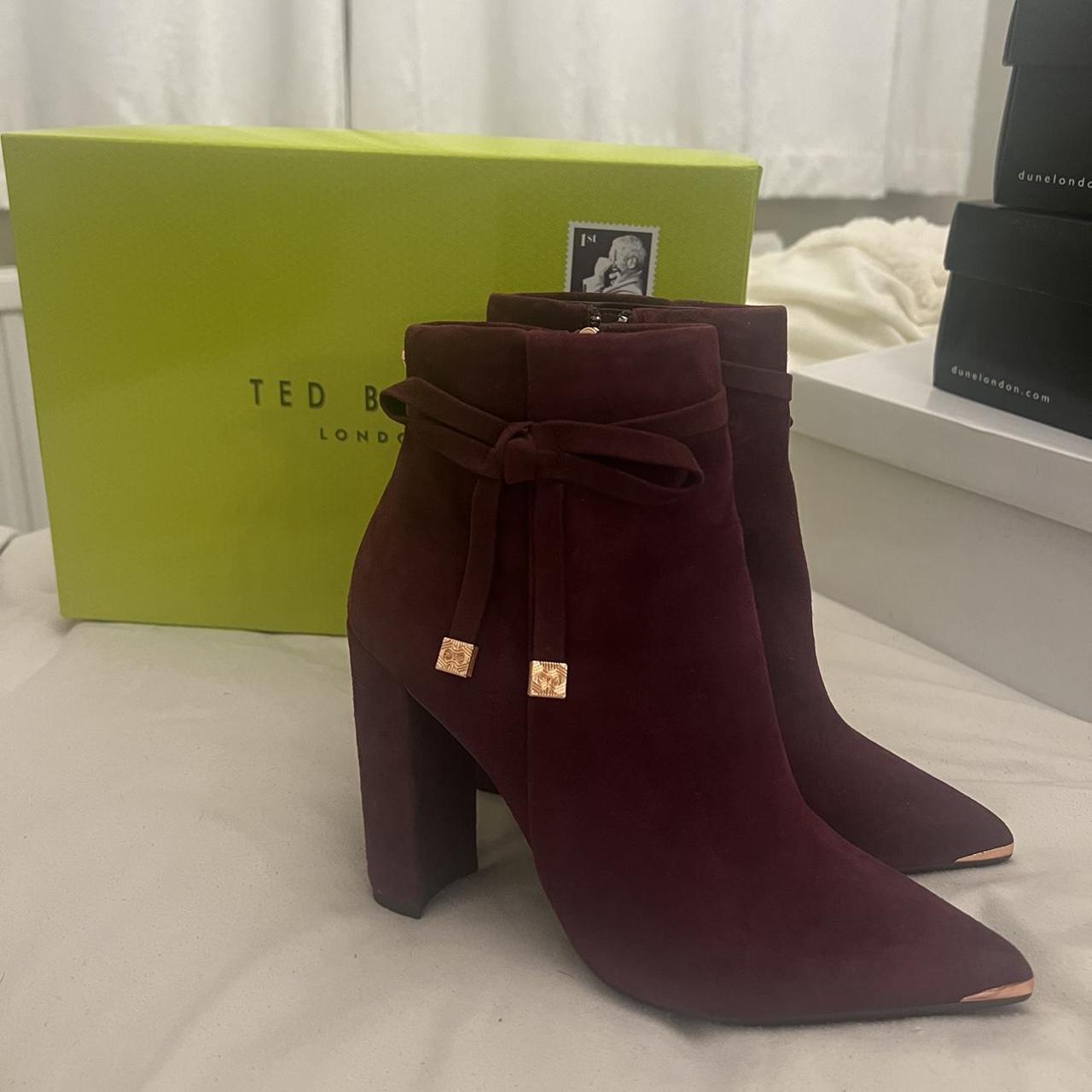 Ted baker sales burgundy boots