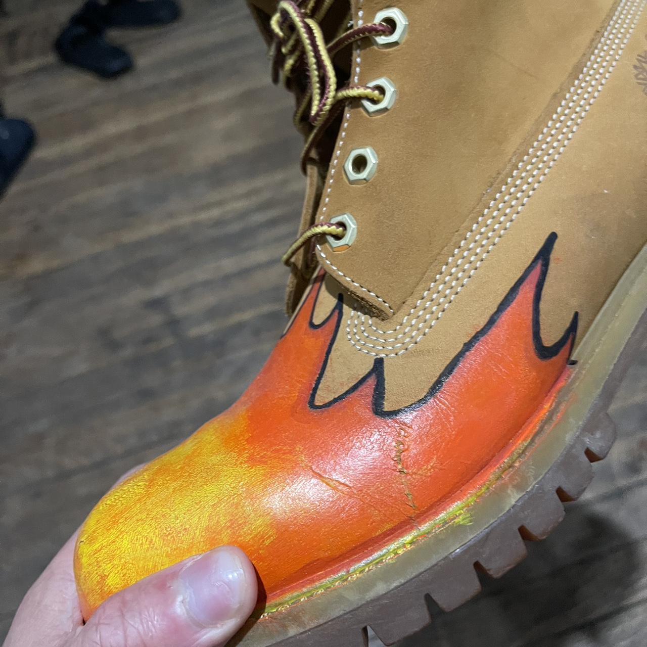 multicolor timberland boots