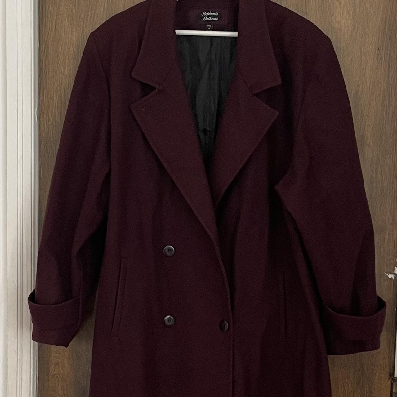 Stephanie mathews hot sale wool coat