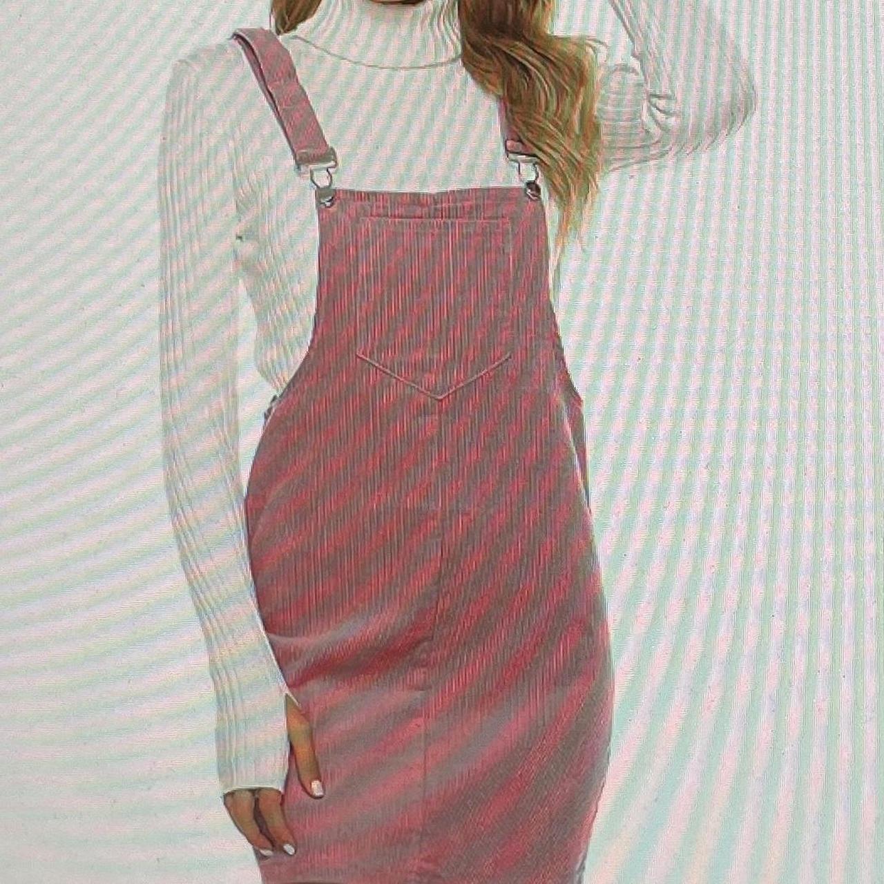 Pink suspender dress best sale