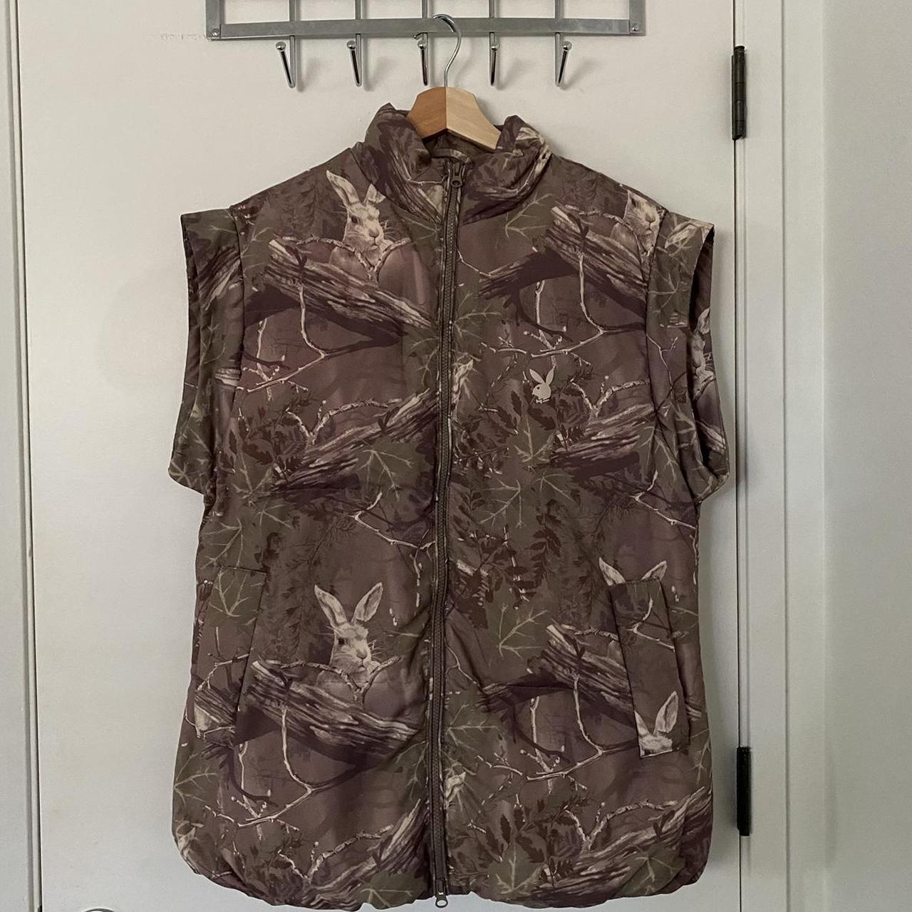 PlayBoy Camo Vest Super cute camo vest with... Depop