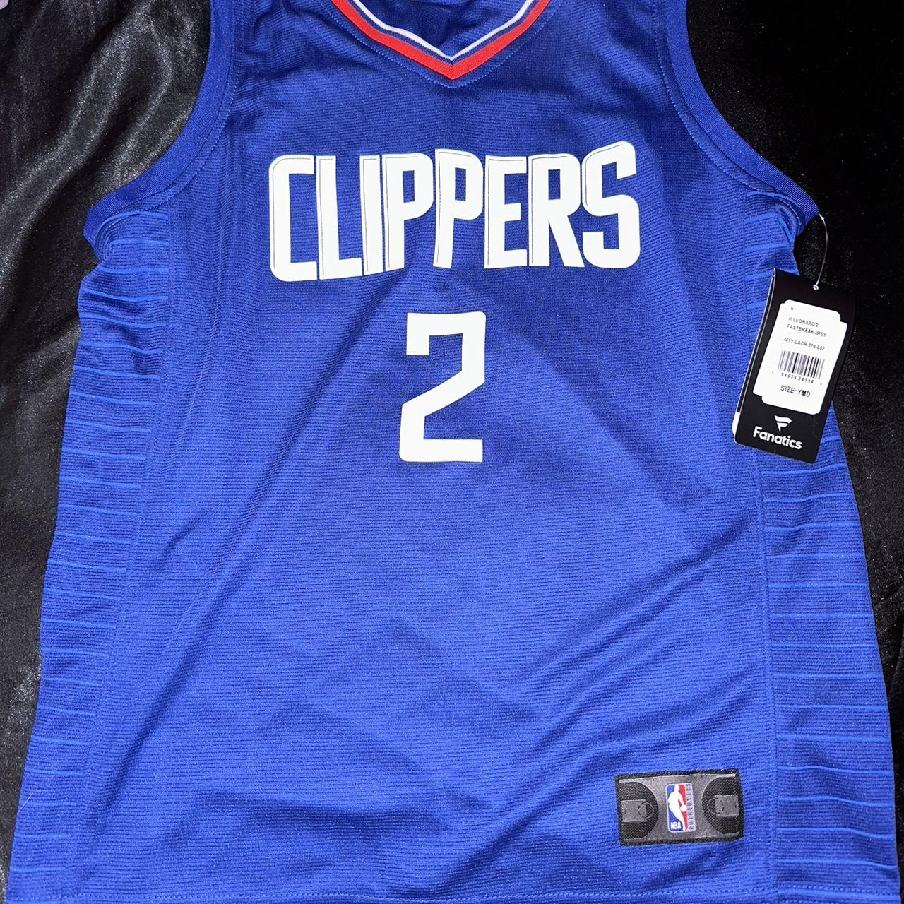 kawhi leonard blue clippers jersey