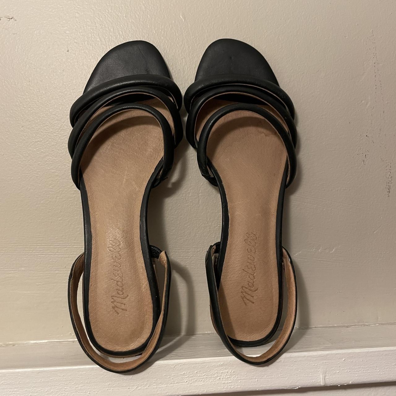 Women's Black Sandals | Depop