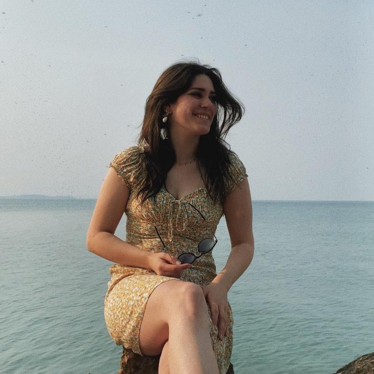 Super cute primark lemon dress Worn once *PLEASE... Depop