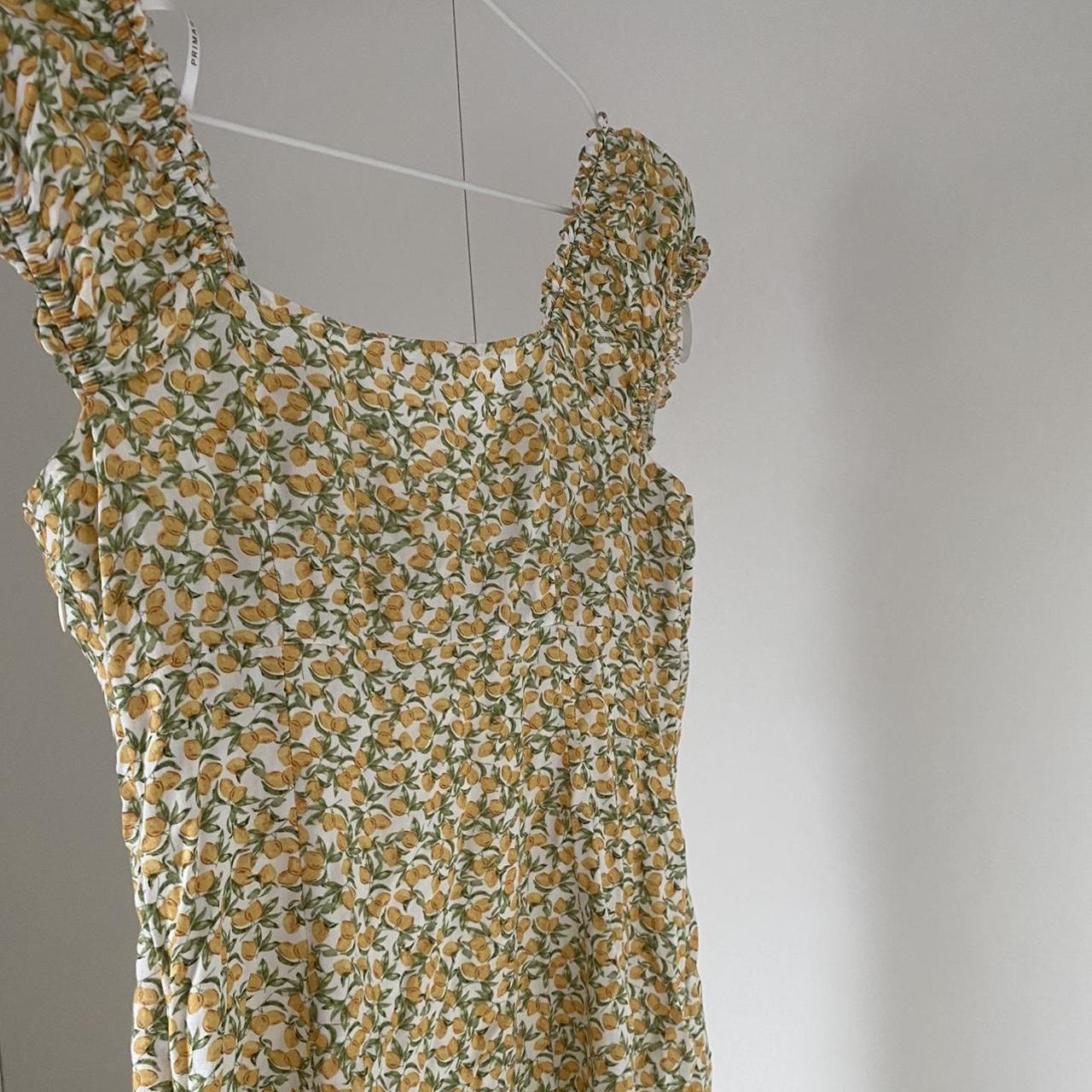 Super cute primark lemon dress Worn once *PLEASE... Depop