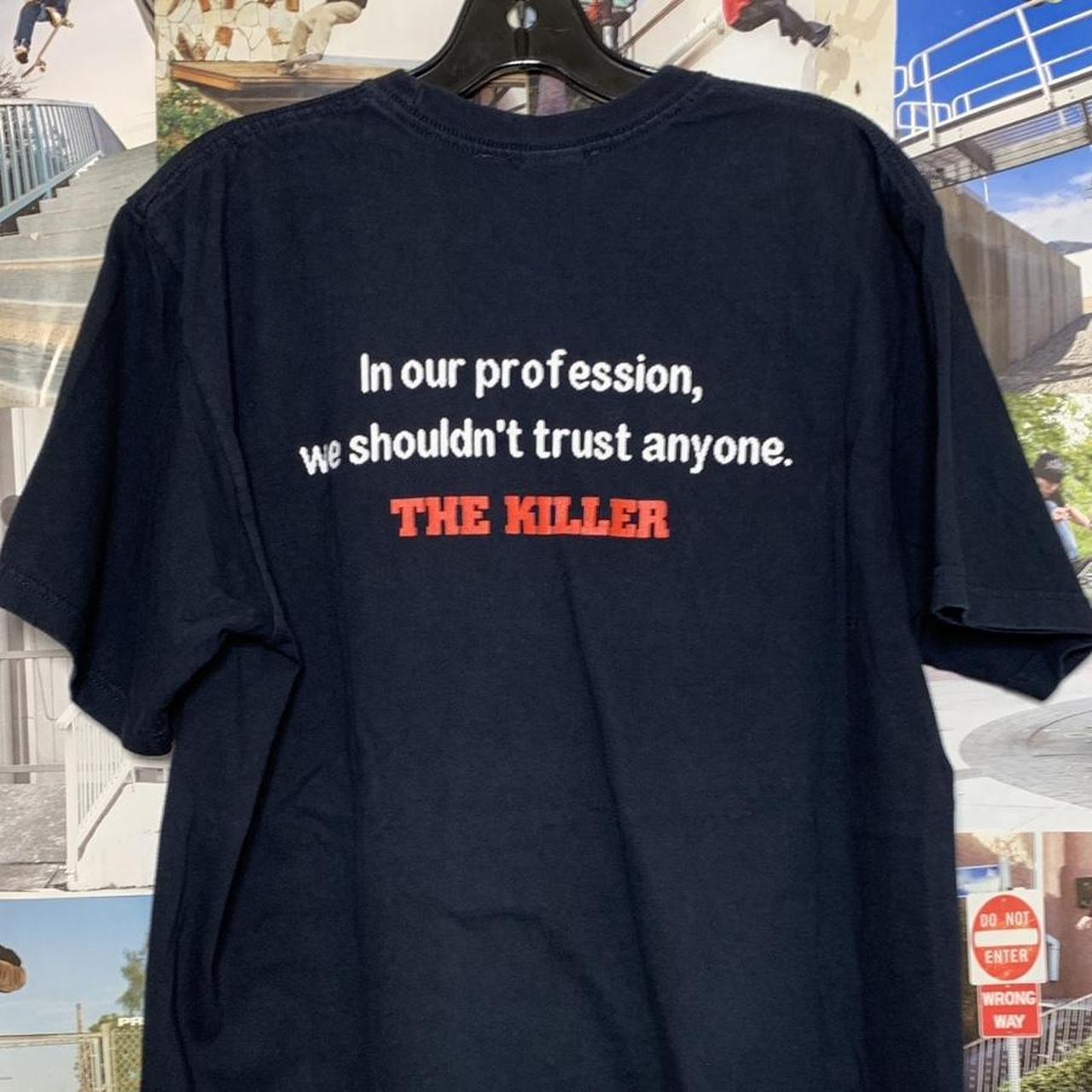 Supreme The Killer Trust Tee FW/18 Sz large, lightly... - Depop