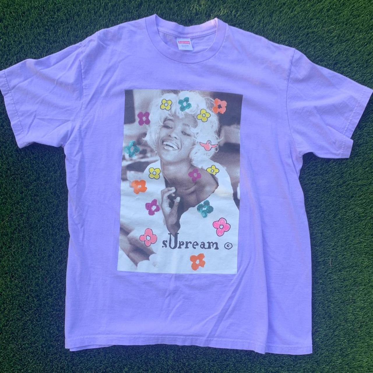 Supreme Naomi Tee Light Purple, Sz Large, Gently... - Depop