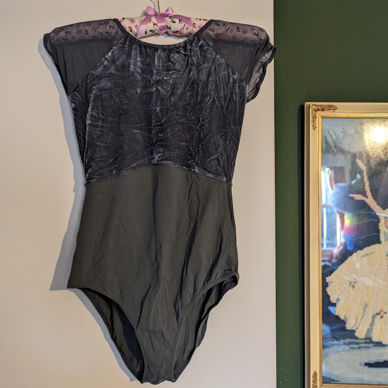 Women's Grey Bodysuit Depop