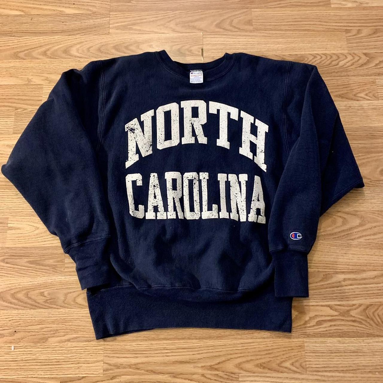 Unc champion online crewneck