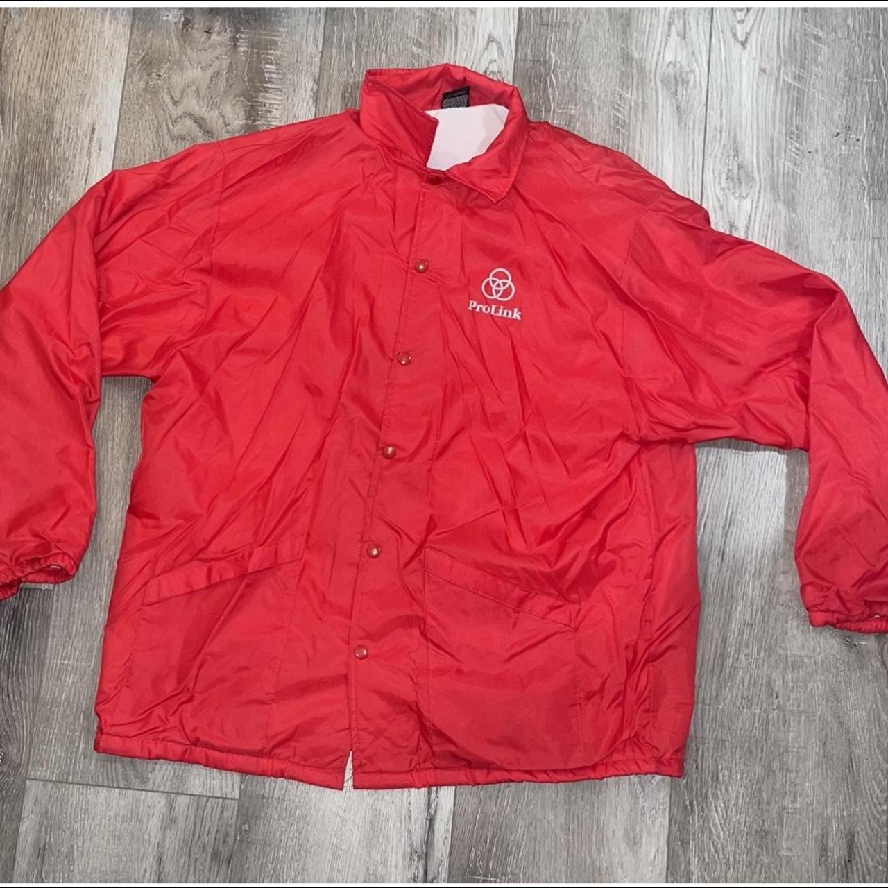 Vintage aristo jac Adidas red jacket Size:xl... - Depop