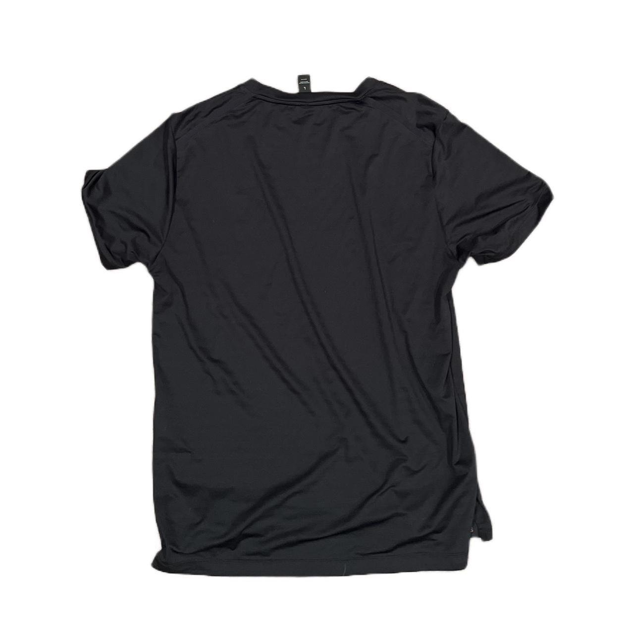 Rhone Black Athletic Shirt Workout Running and Gym... Depop