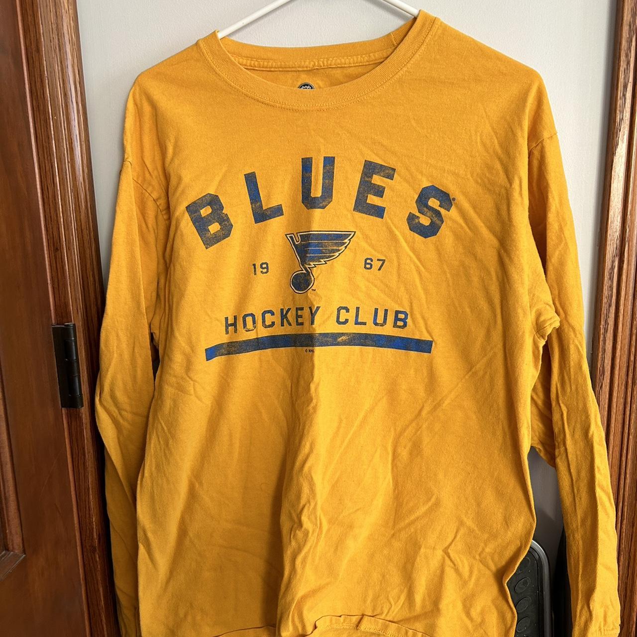 St. Louis Blues vintage sweatshirt size - Depop