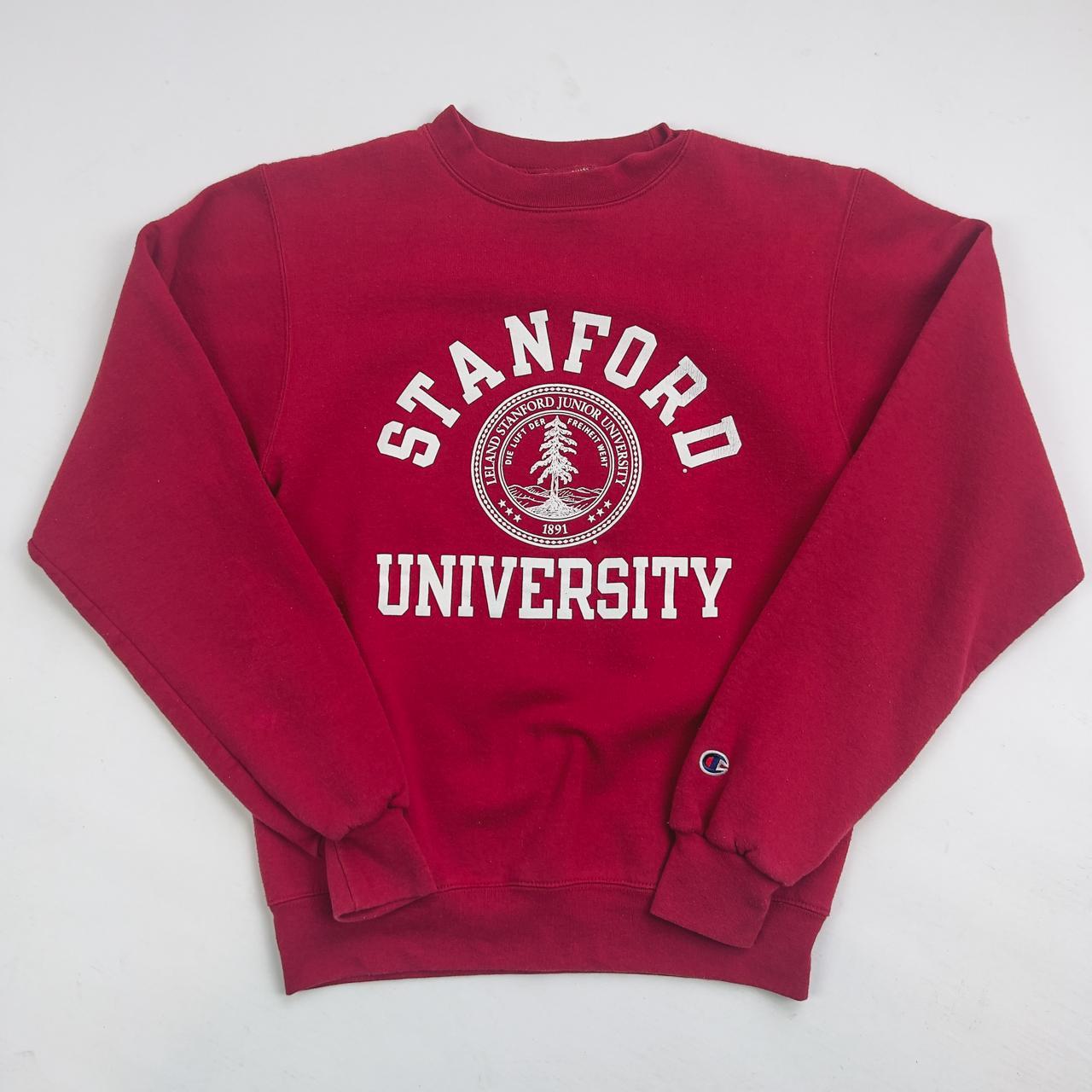 Champion Stanford University Sweatshirt A red... - Depop