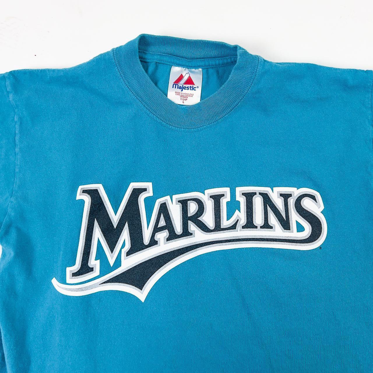 Majestic vintage baseball jersey Miami Marlins - We Love Sports Shirts