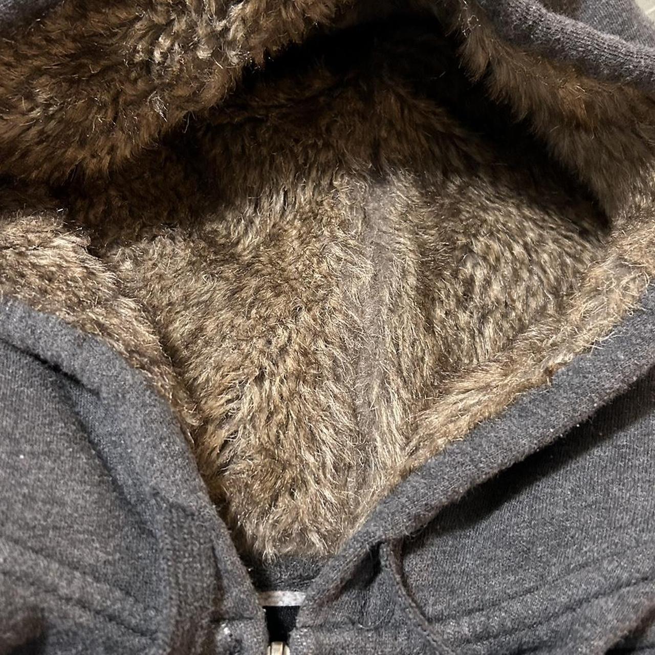 トップス 00s GOA g.o.a fox fur hoodie y2k Goa Fur Hoodie | Grailed
