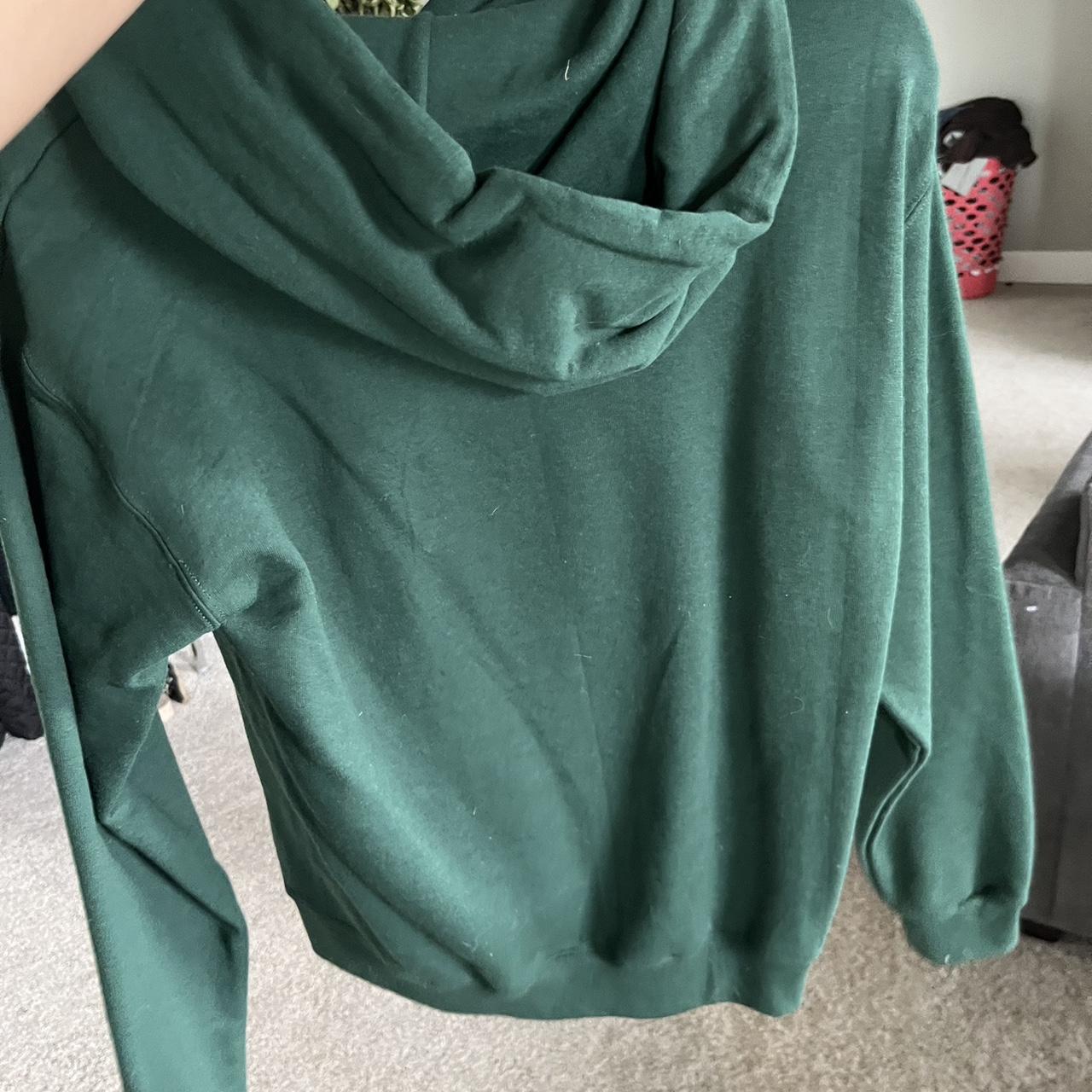 Nike Women's Green Hoodie Depop