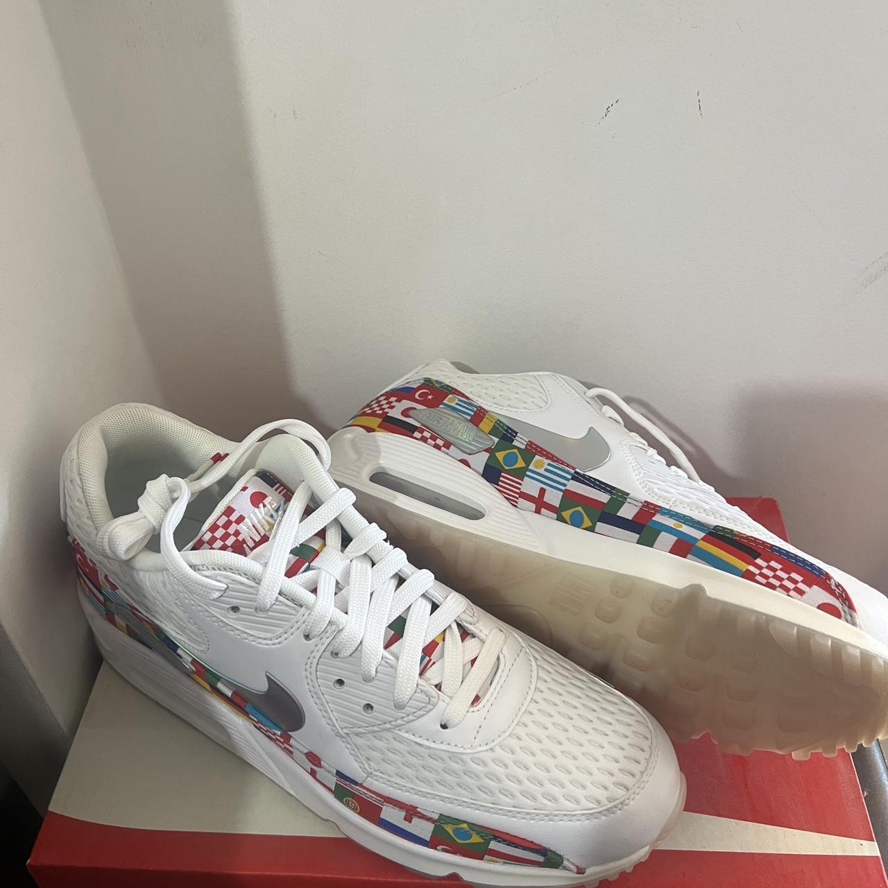 90 International Flag Nike Air Max White Multicolor 90 Nic Air Max