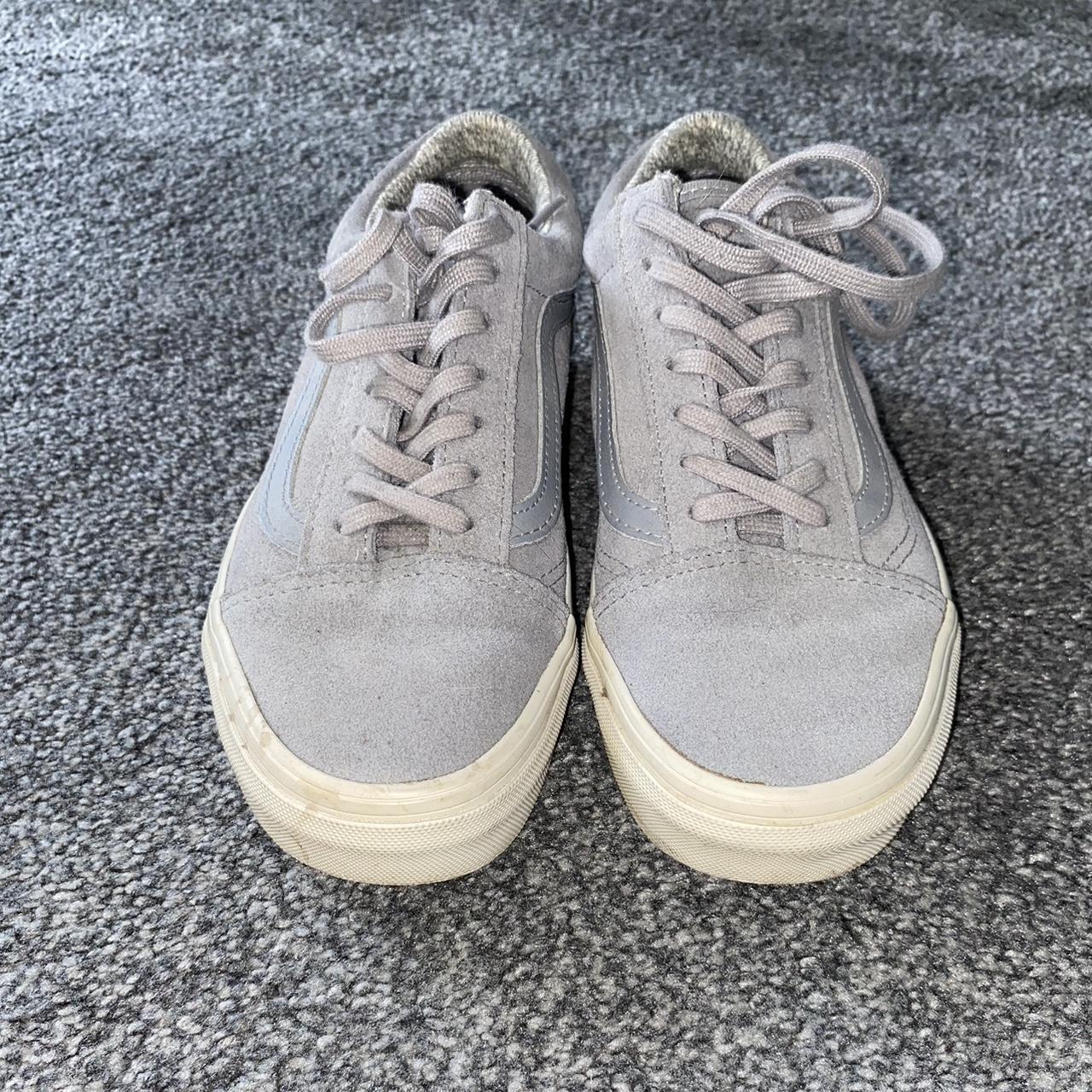 Grey Vans Size Uk 4 Great condition few marks but. Depop