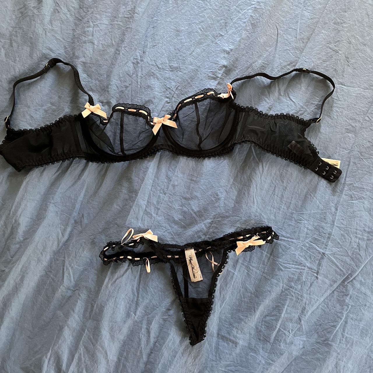 Agent Provocateur sheer flower fairy bra Size UK - Depop