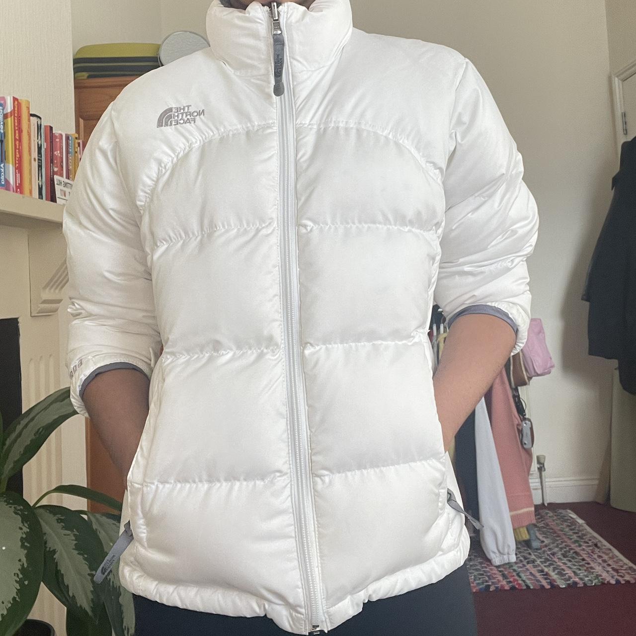 WHITE THE NORTH FACE 600 DOWN PUFFER Selling my... - Depop