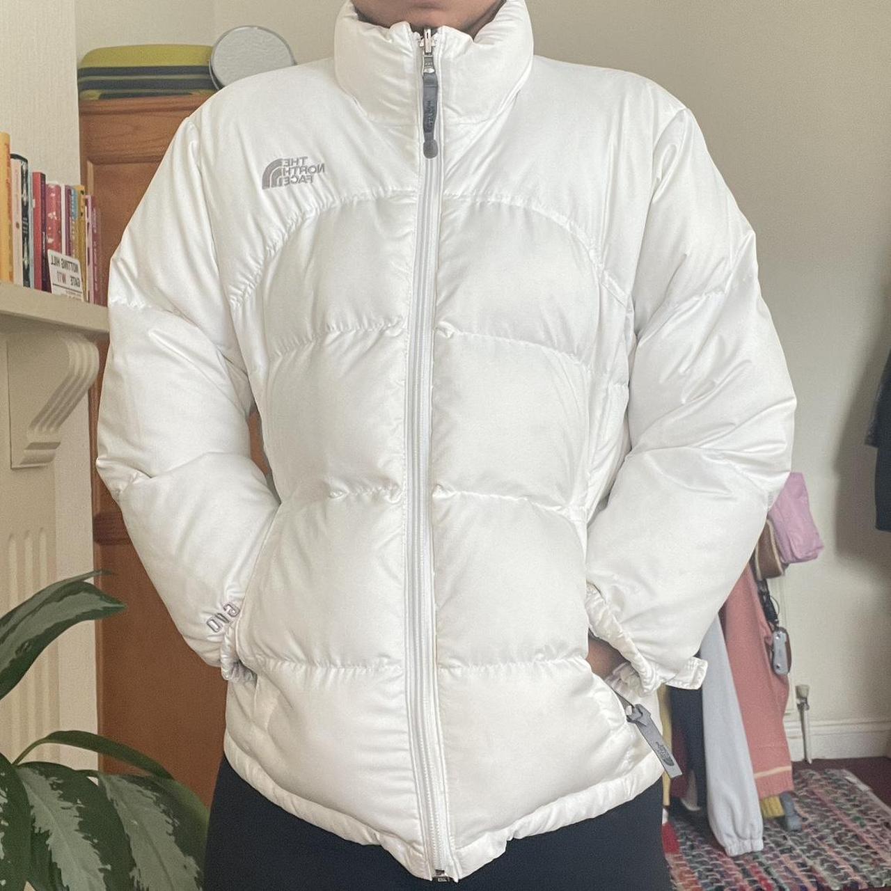 WHITE THE NORTH FACE 600 DOWN PUFFER Selling my... - Depop