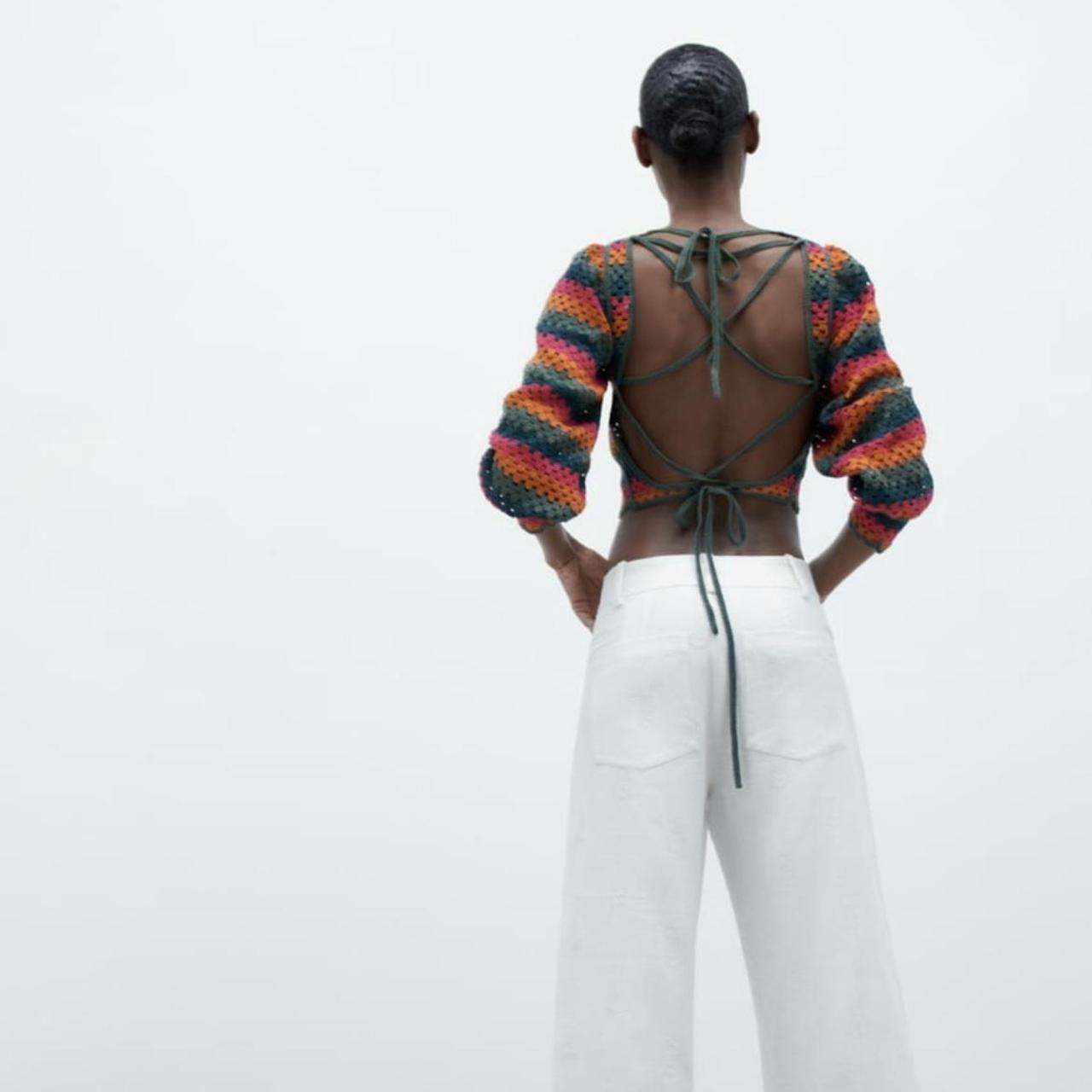 Zara crochet jumper Was £46 Depop