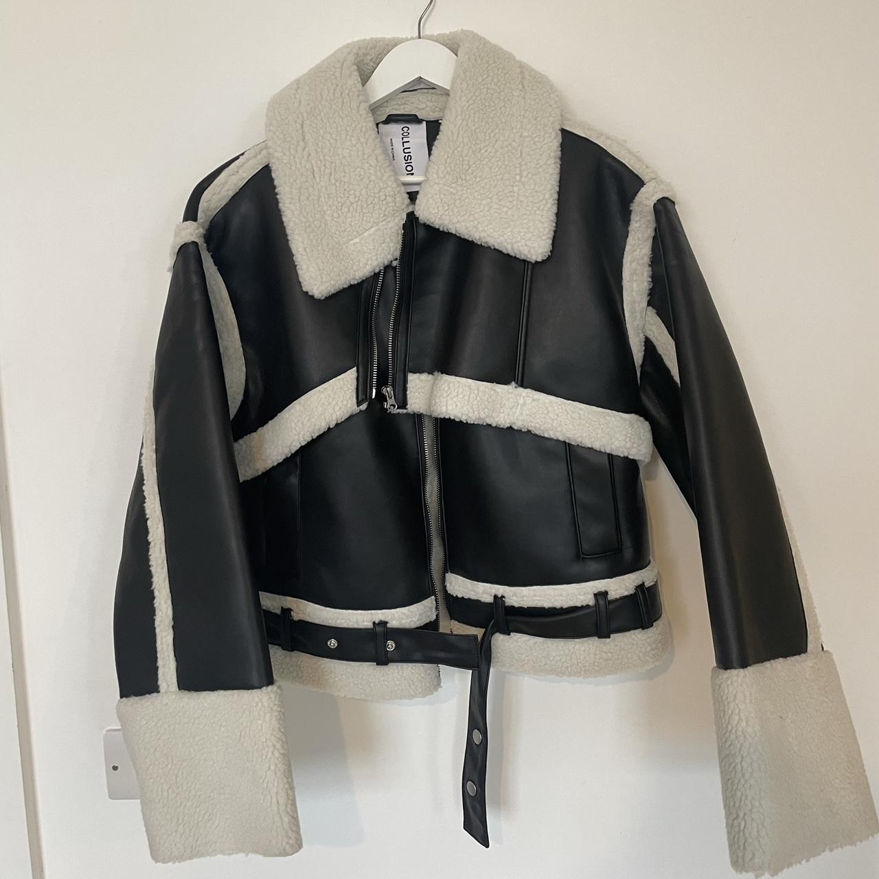 Collusion aviator jacket best sale