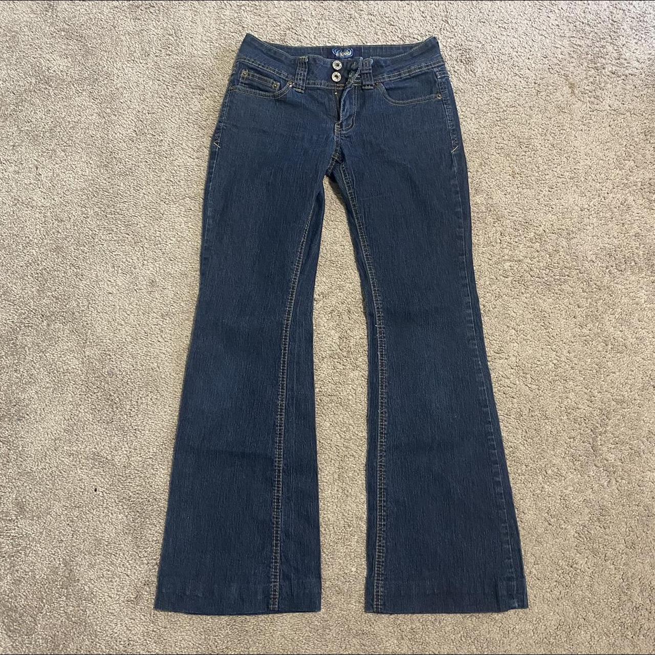 vintage angels low rise jeans literally the perfect... - Depop