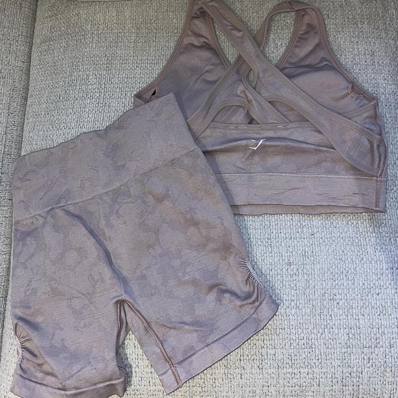 Gymshark adapt camo shorts Great condition just have - Depop