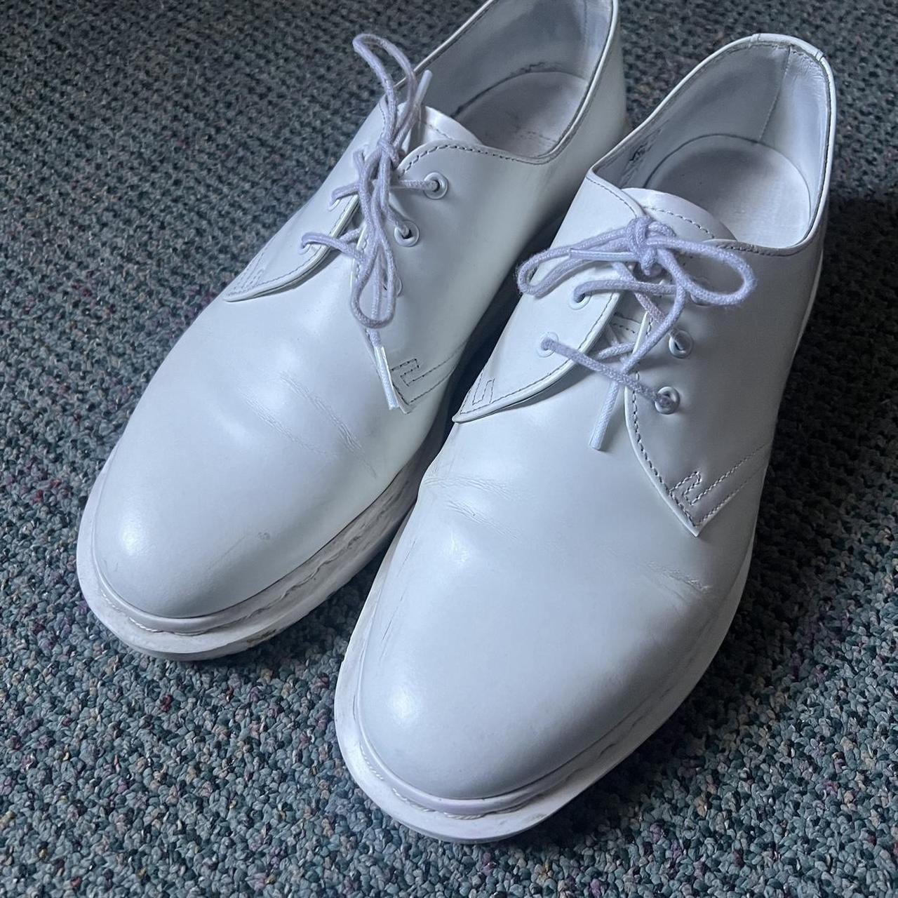 Used Dr. Martens 1461 Mono Smooth Leather Oxford. Depop