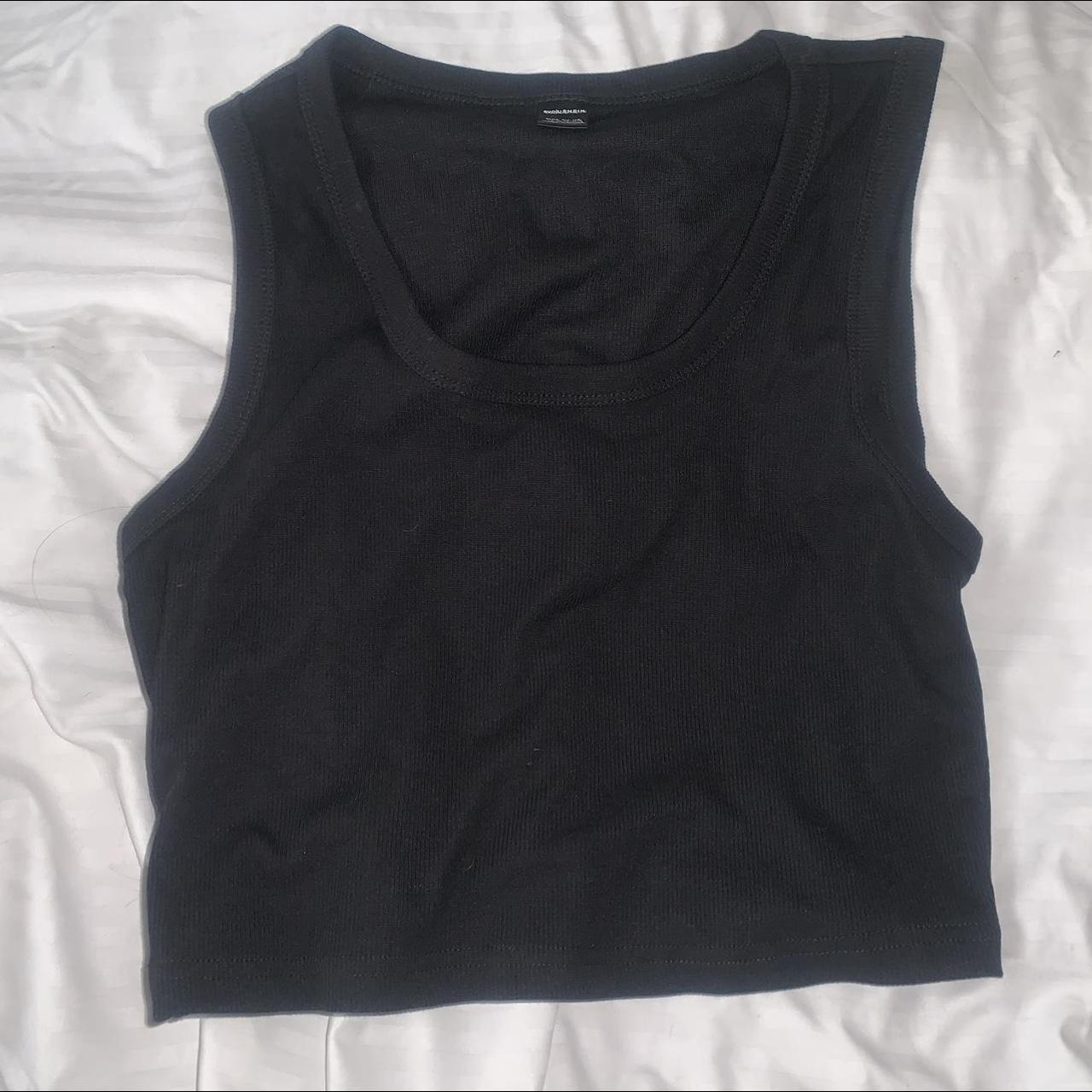 Plain black tank top. Super comfortable, easy to... - Depop