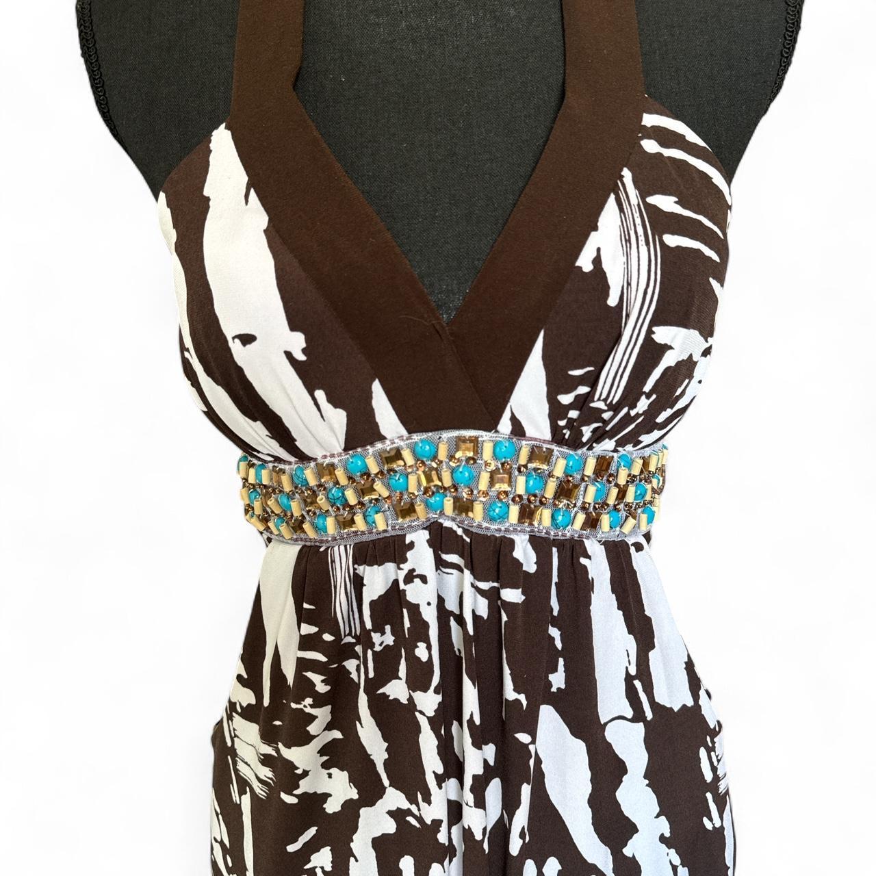 Ruby Rox Women's Dress - Brown/Multi - S – Ruby R… - image 2