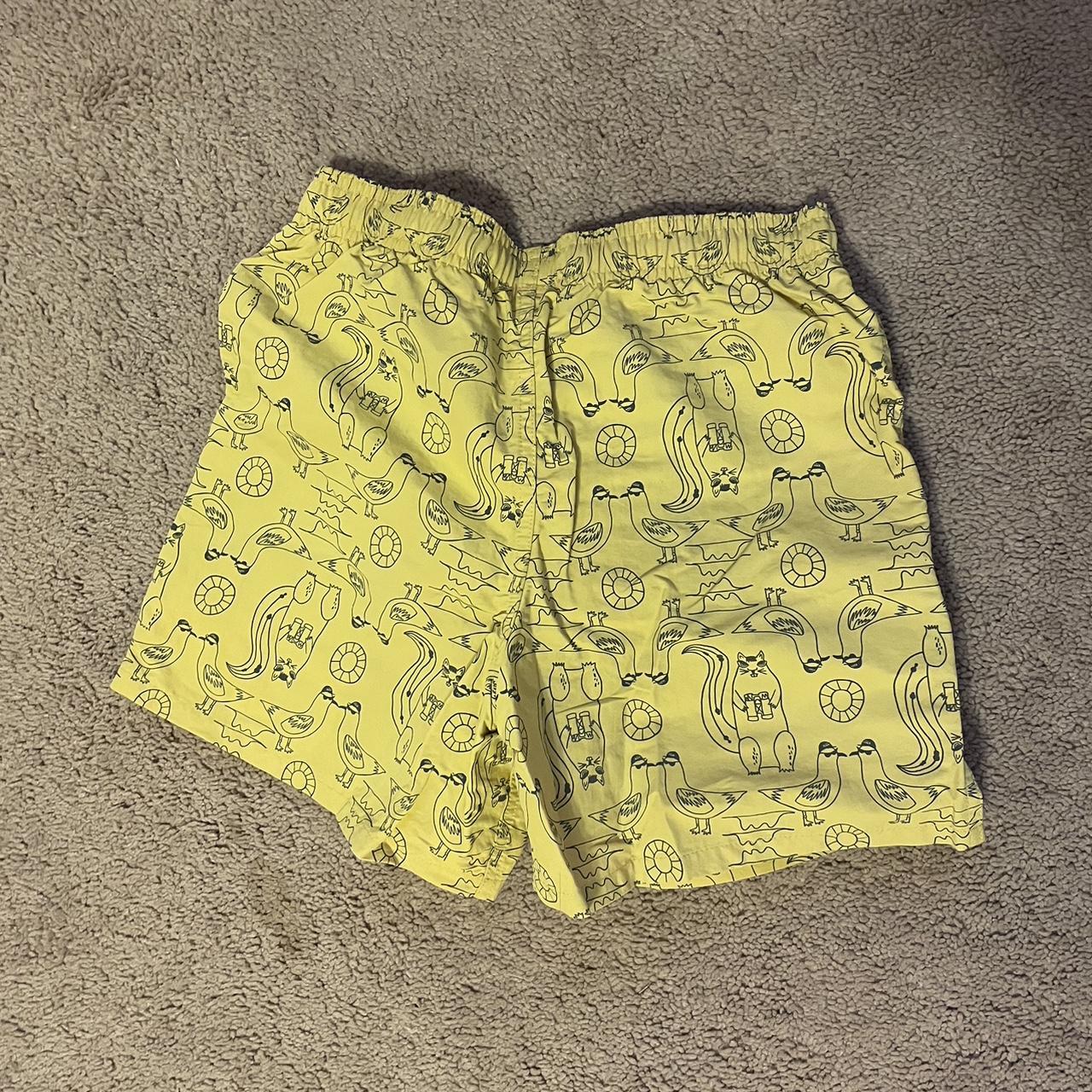 Patagonia Women's Yellow Shorts | Depop