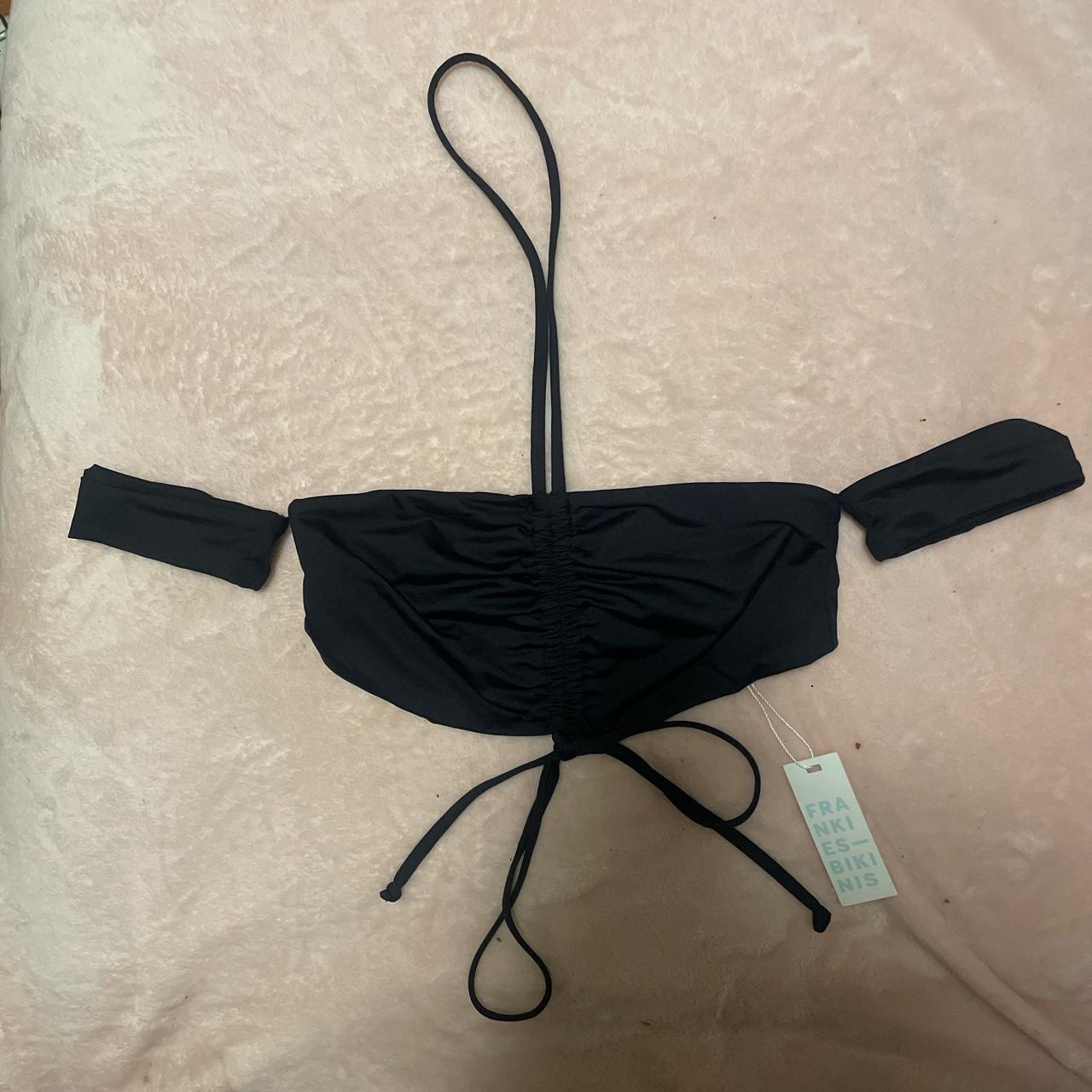 Frankies Bikinis Women's Black Bikiniandtankinitops Depop