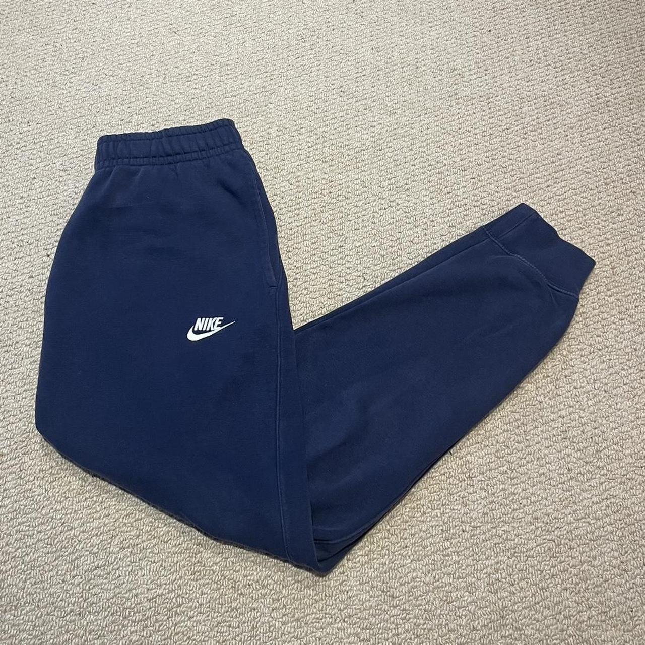 mens navy blue nike joggers