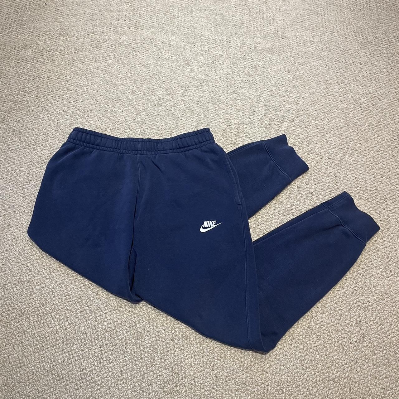 mens navy blue nike joggers