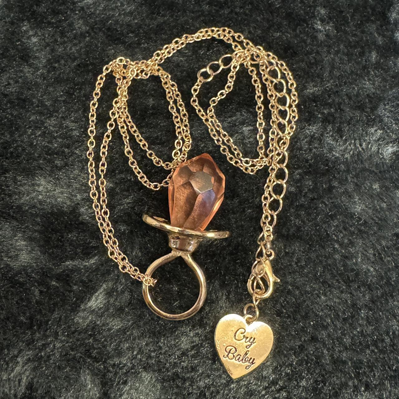 Melanie Martinez Pacifier Necklace FOR SALE. This... Depop