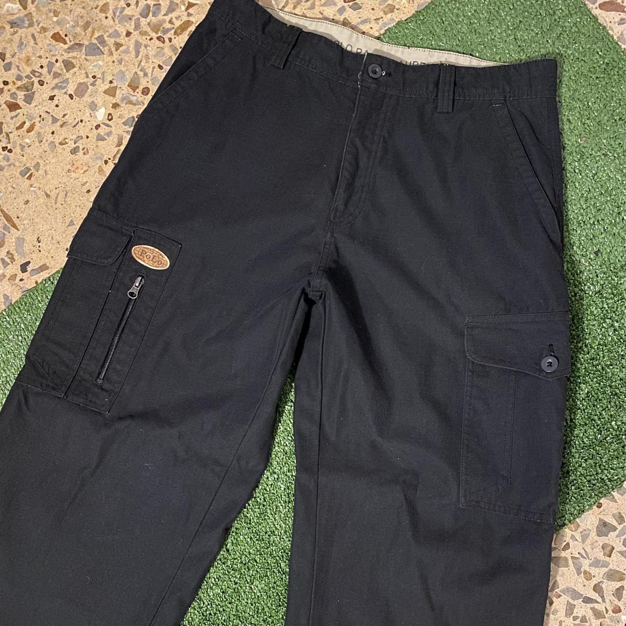 Polo branded Cargo pants Sick vintage fit with... - Depop