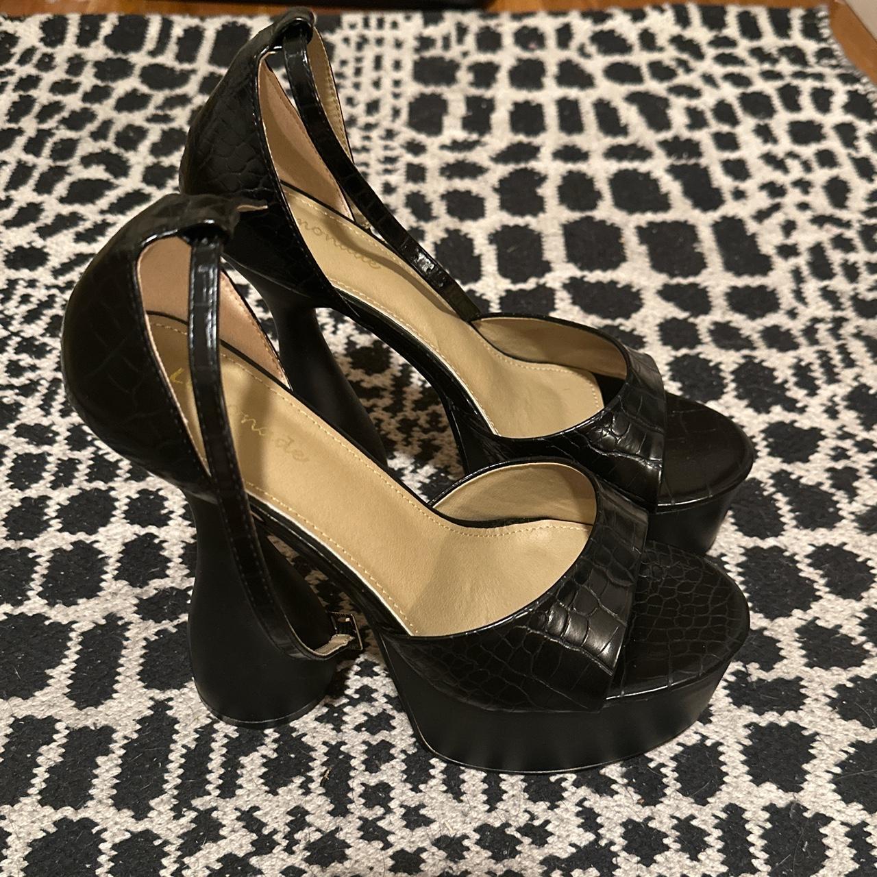 Retro sales platform heels