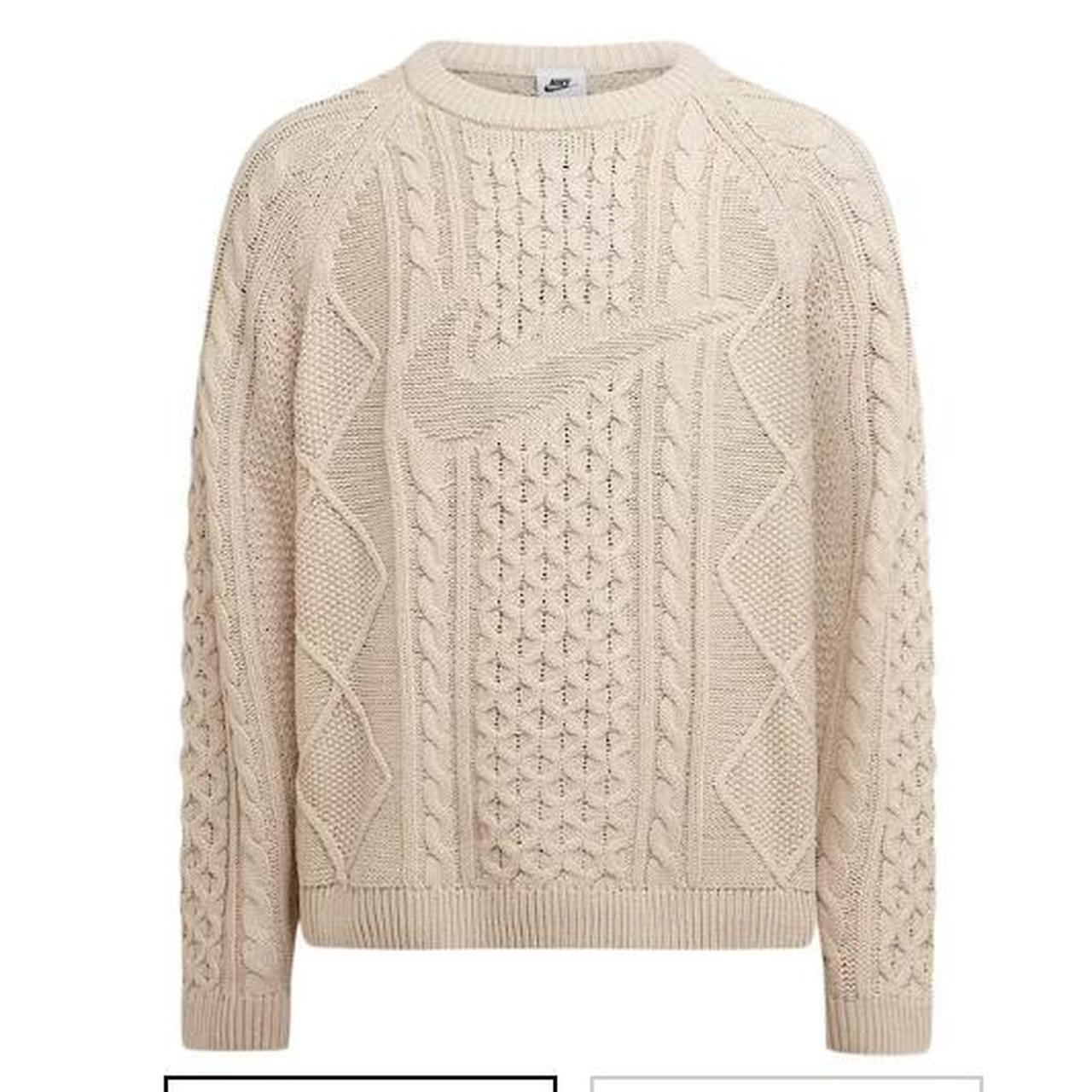 Nike clearance cream sweater