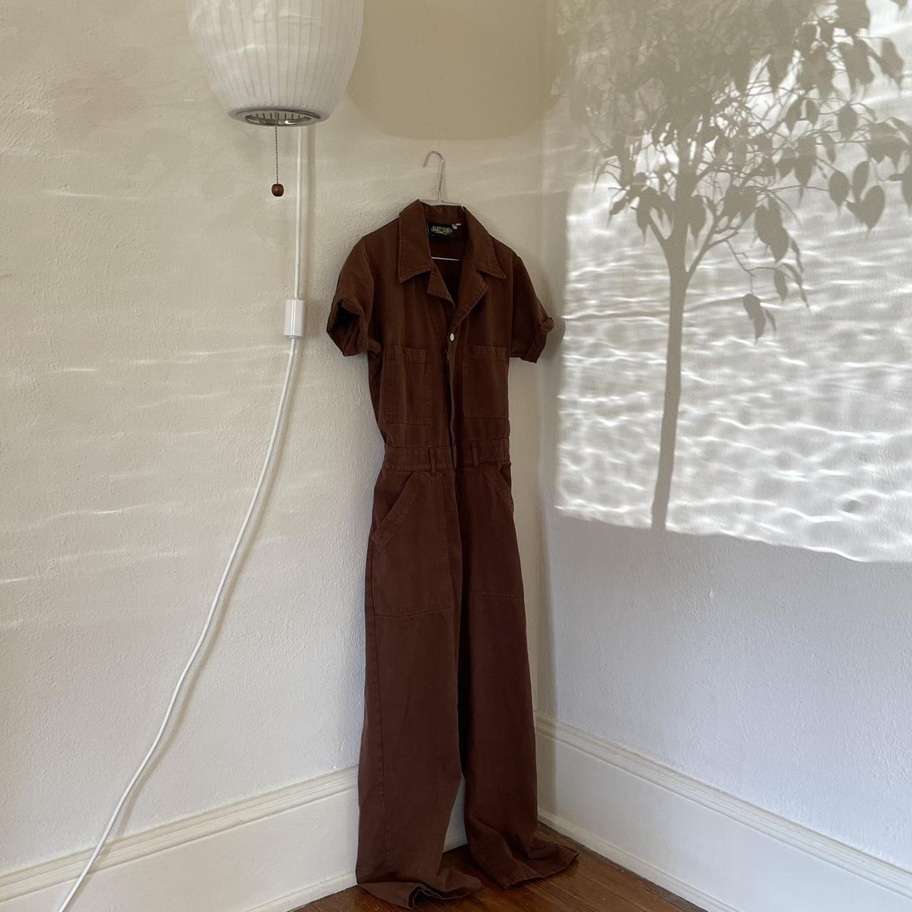 Big Bud Press Womens Brown Jumpsuit Depop