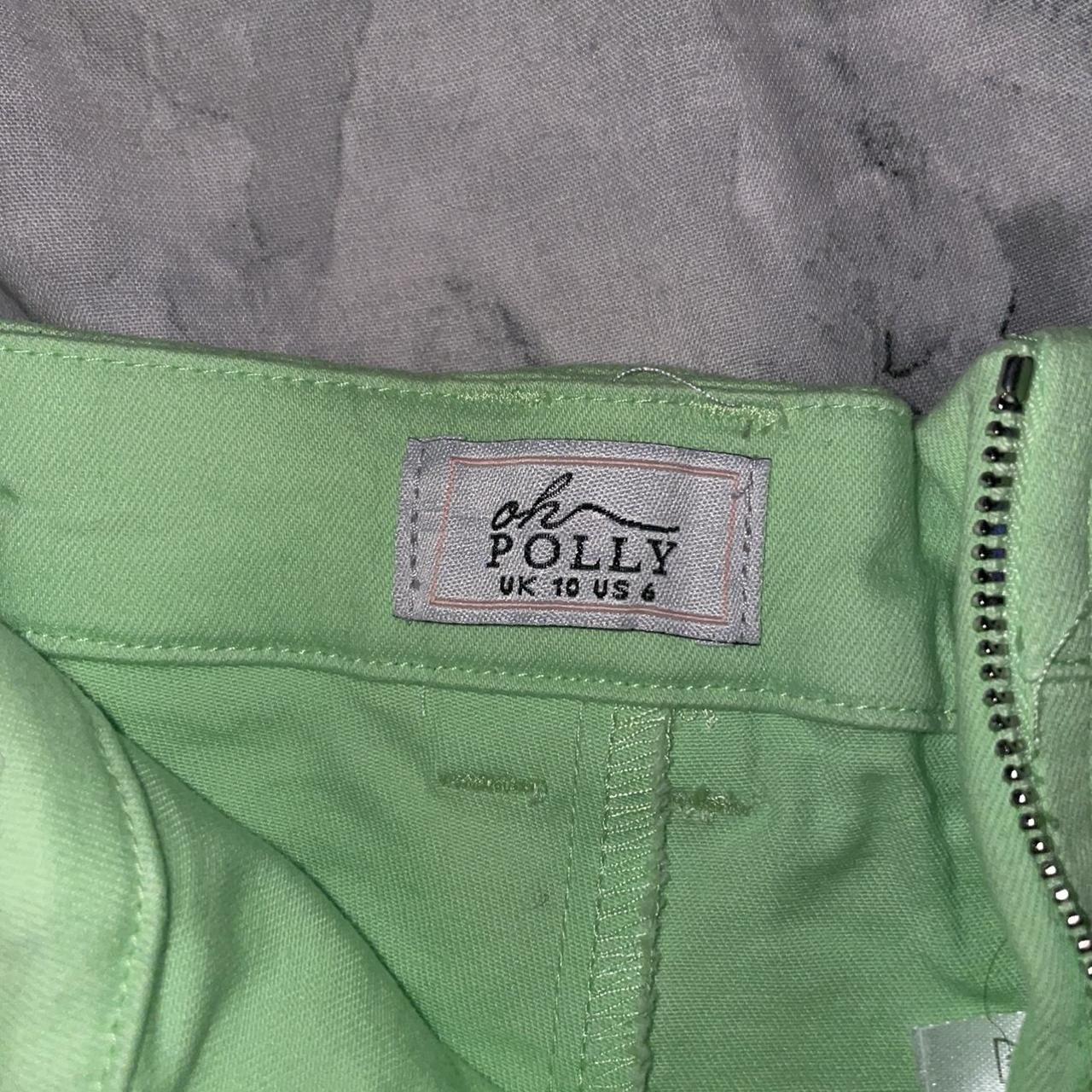 Oh Polly Women's Green Shorts | Depop